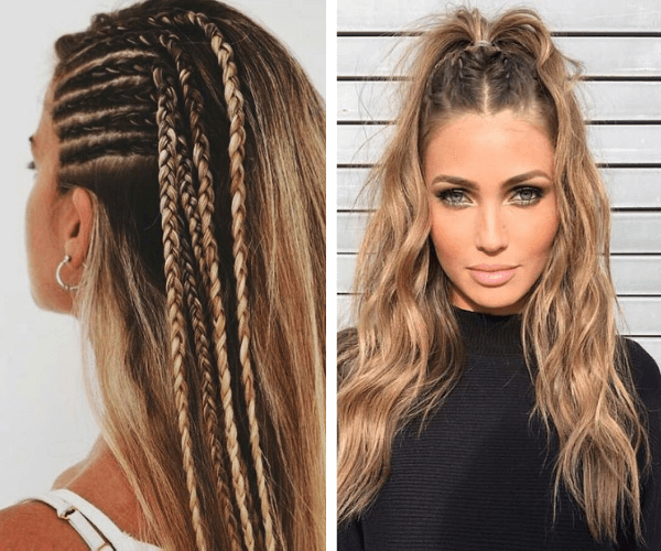 trança noitelis vs box braids cabelo liso