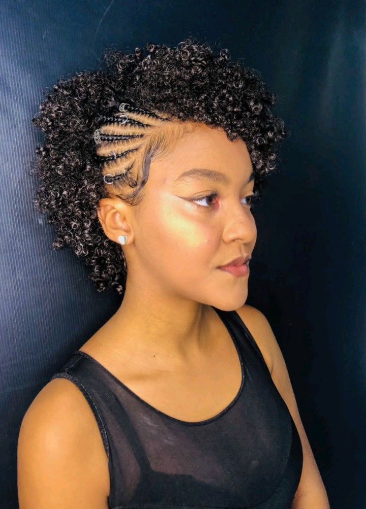 Trança Para Cabelo Crespo Curto