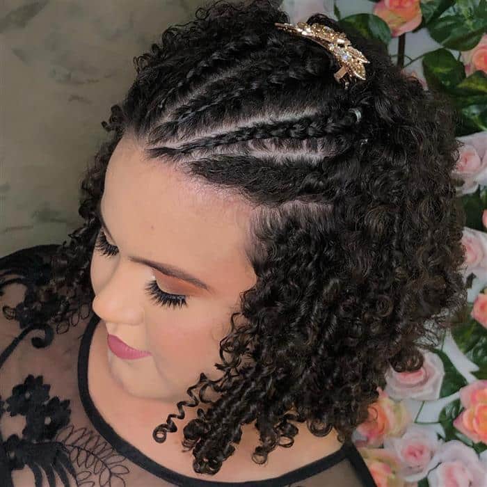 Trança Para Cabelo Crespo Curto