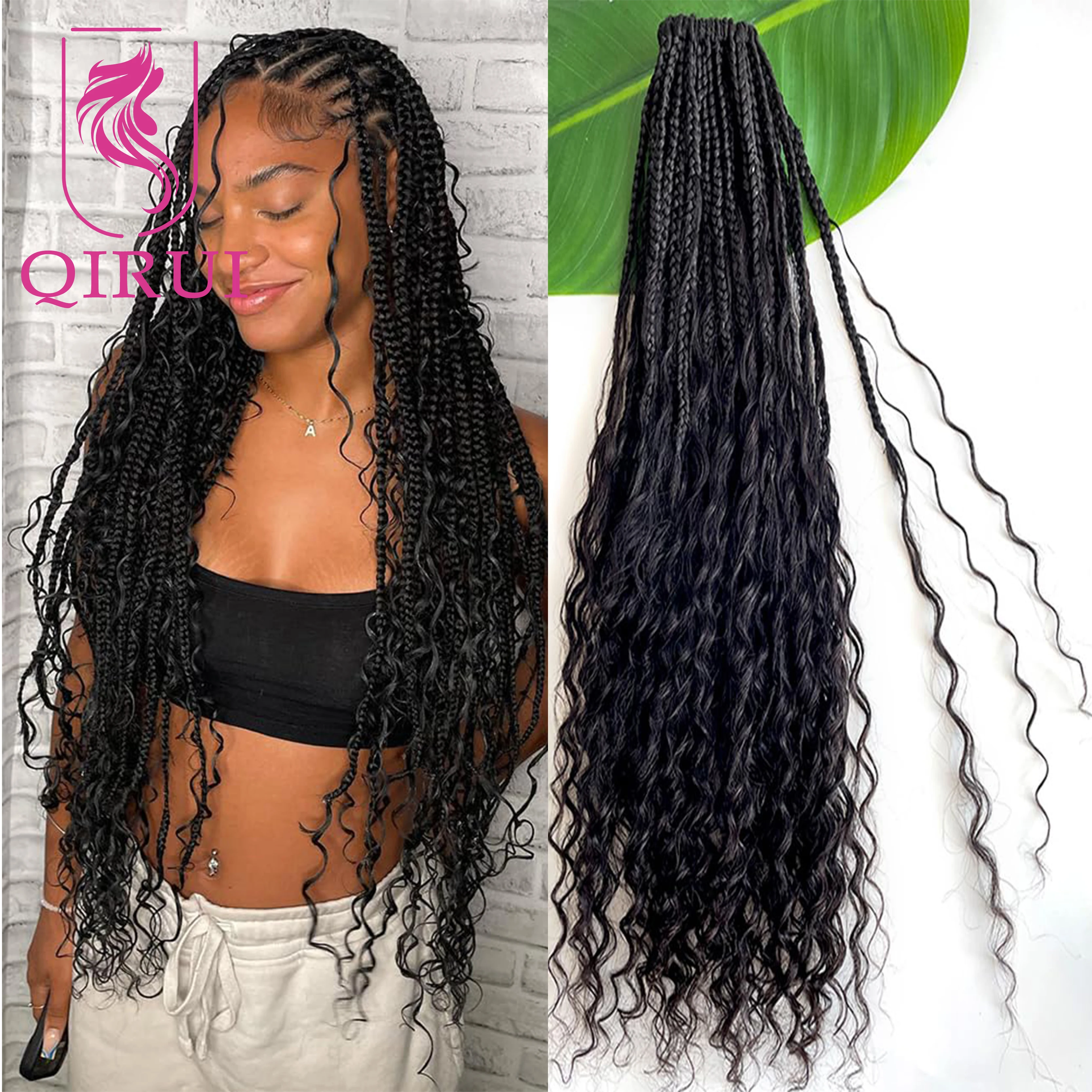tranças box braids