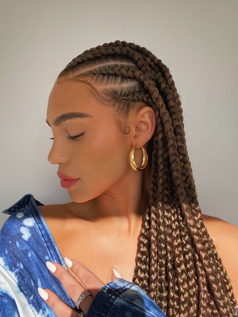 erros comuns ao fazer box braids em casa