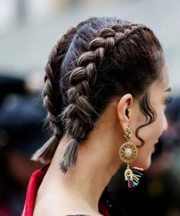 como fazer trança em cabelo liso não escorregar