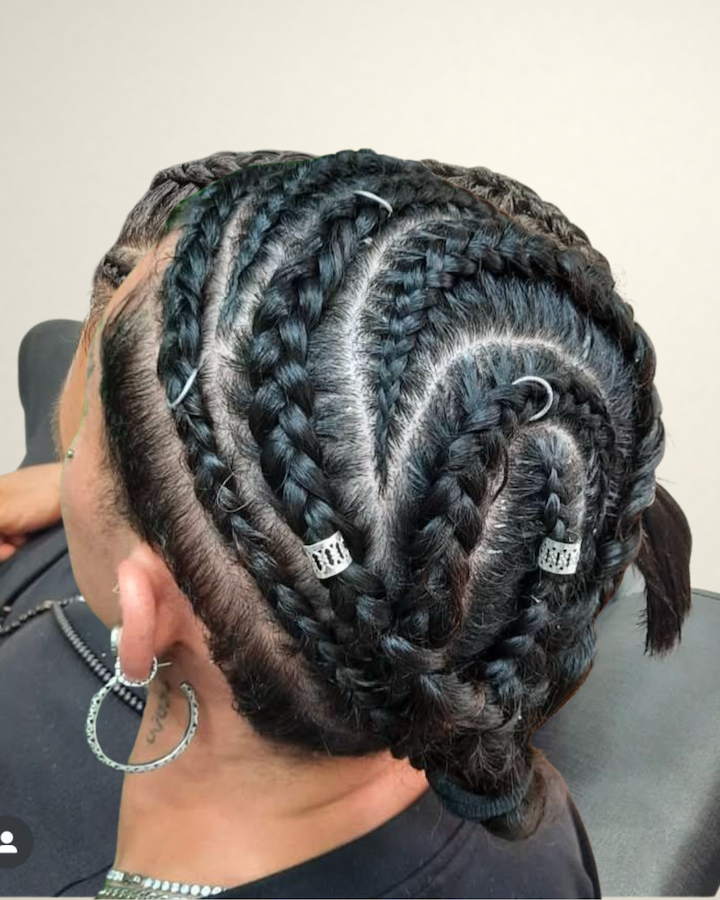 tranças nagô feminina