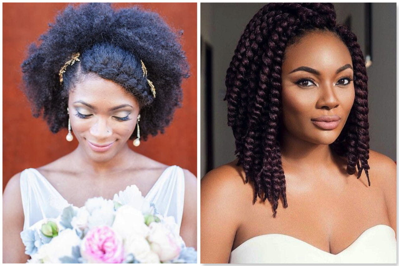 trança afro para casamento