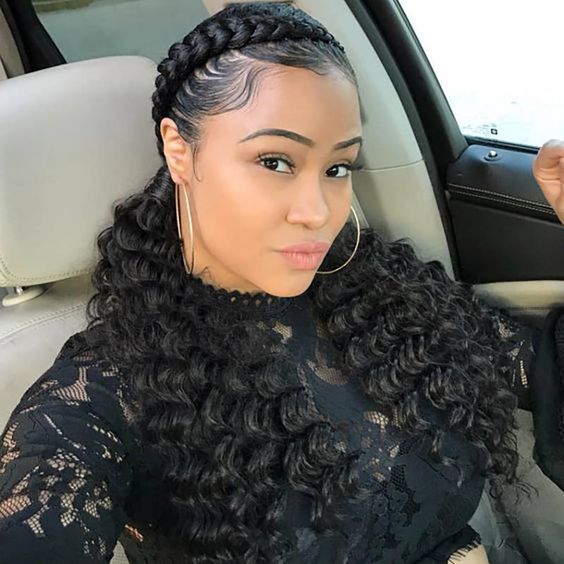 coroa de trança cabelo crespo casamento