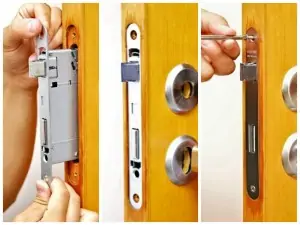 trocar o segredo da fechadura