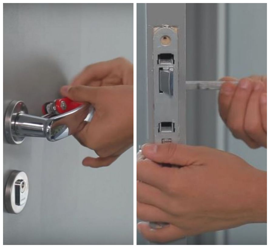 trocar o segredo da fechadura