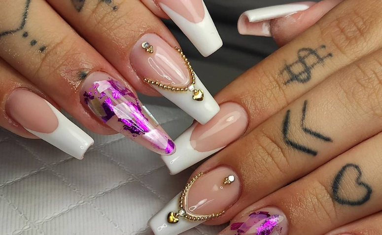 tutorial francesinha reversa unhas gel passo a passo