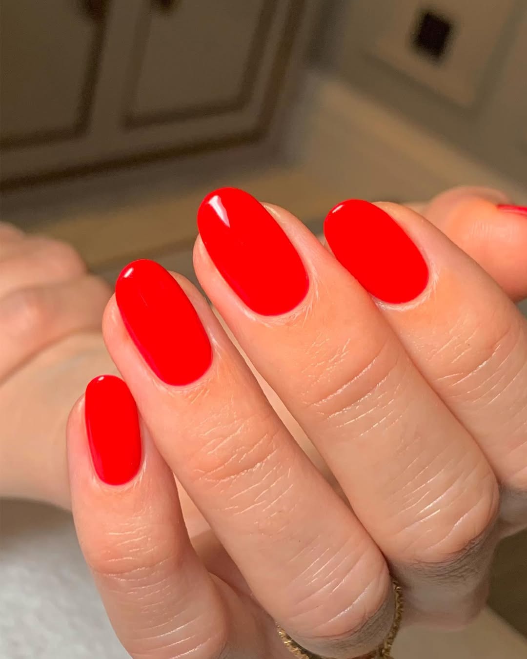 unha amendoada curta