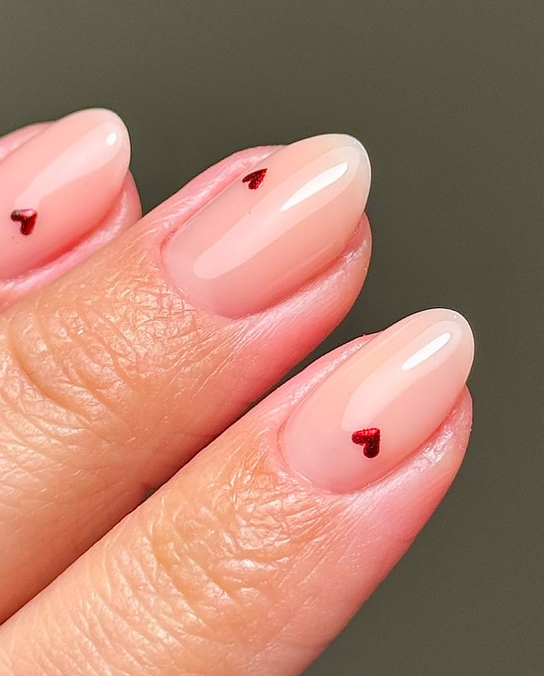 ideias de unhas amendoadas simples para inspiração