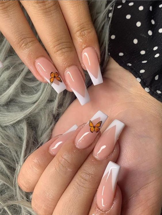 unha de gel simples cores