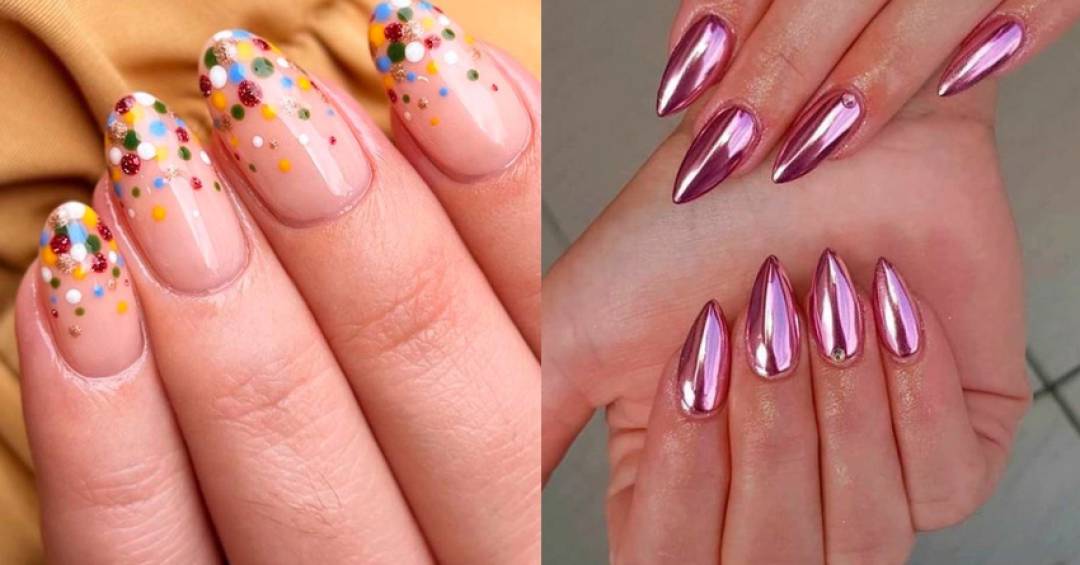 unha decorada de carnaval