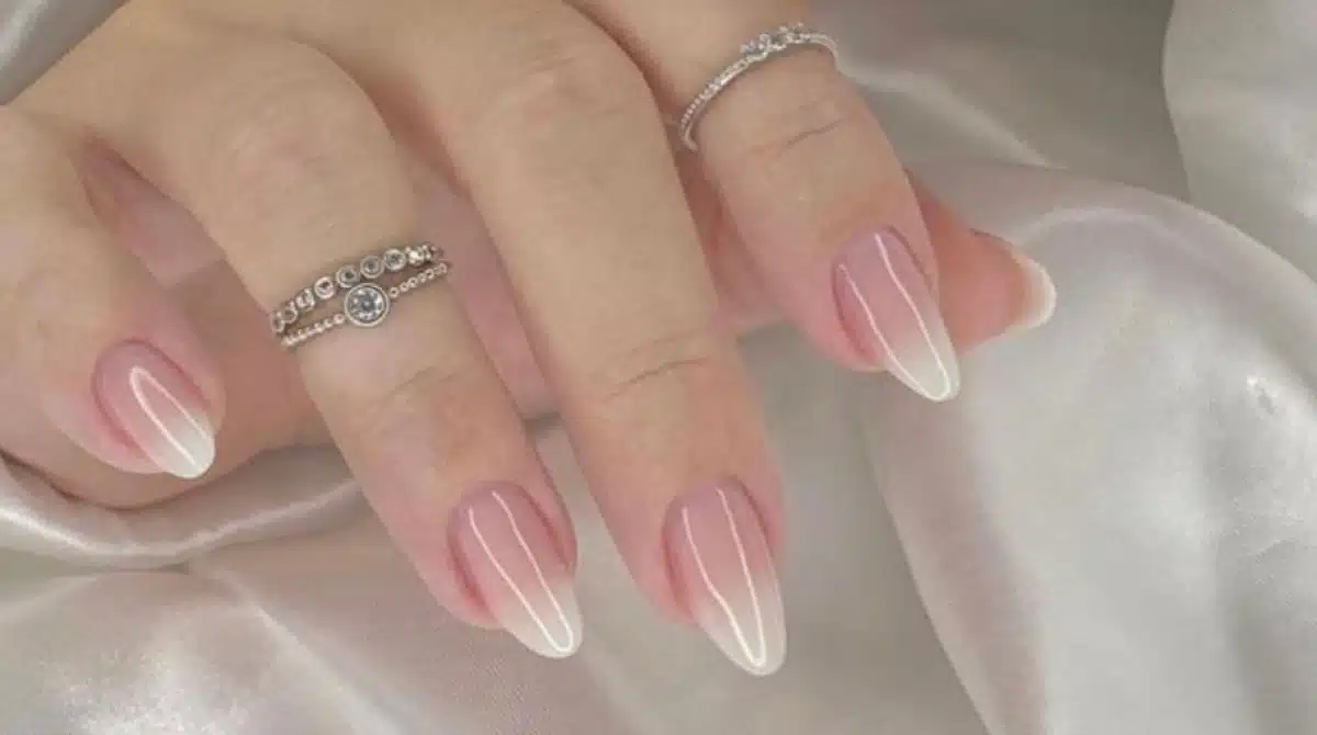 unha em gel elegante