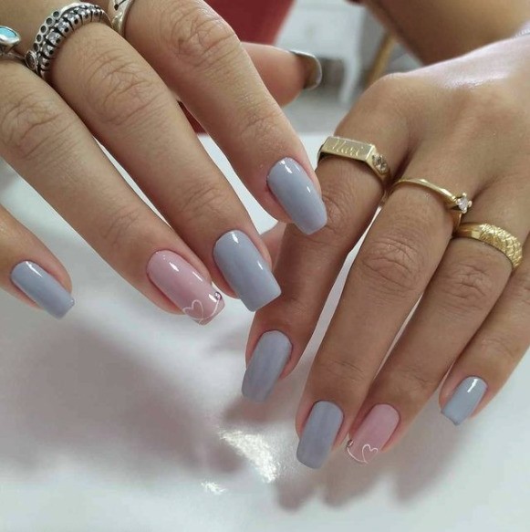 Unhas de Gel Simples Clássicas