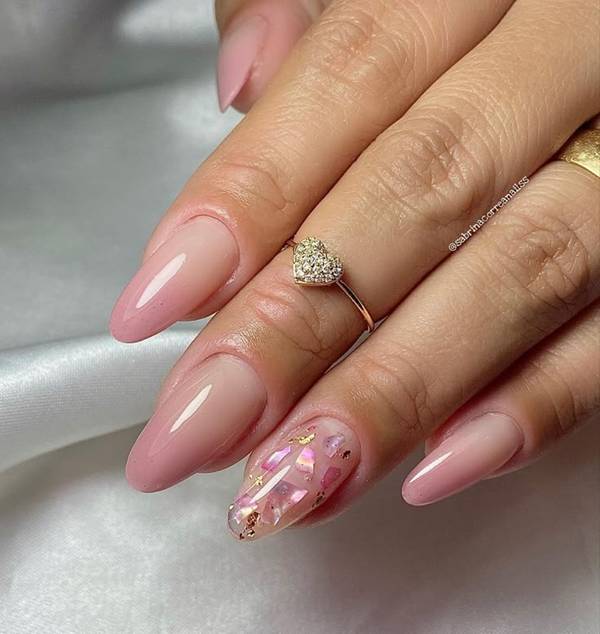 Unhas de Gel Simples Minimalistas