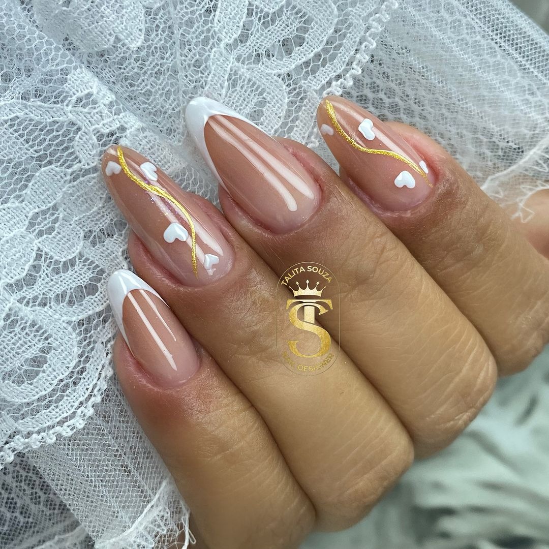 Unhas de Gel Simples Curtas