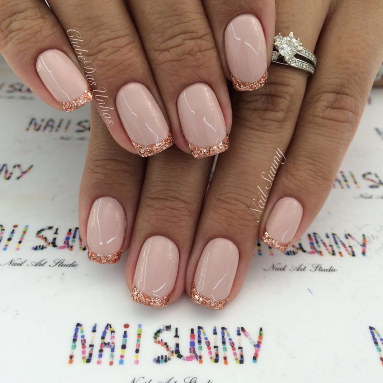 Inspirações de Unhas Inglesinhas para Pés e Mãos