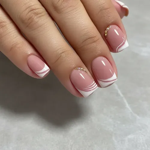 unha pequena em gel soft gel