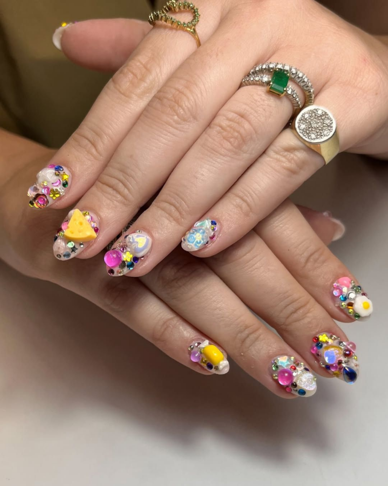 inspiração unhas carnaval