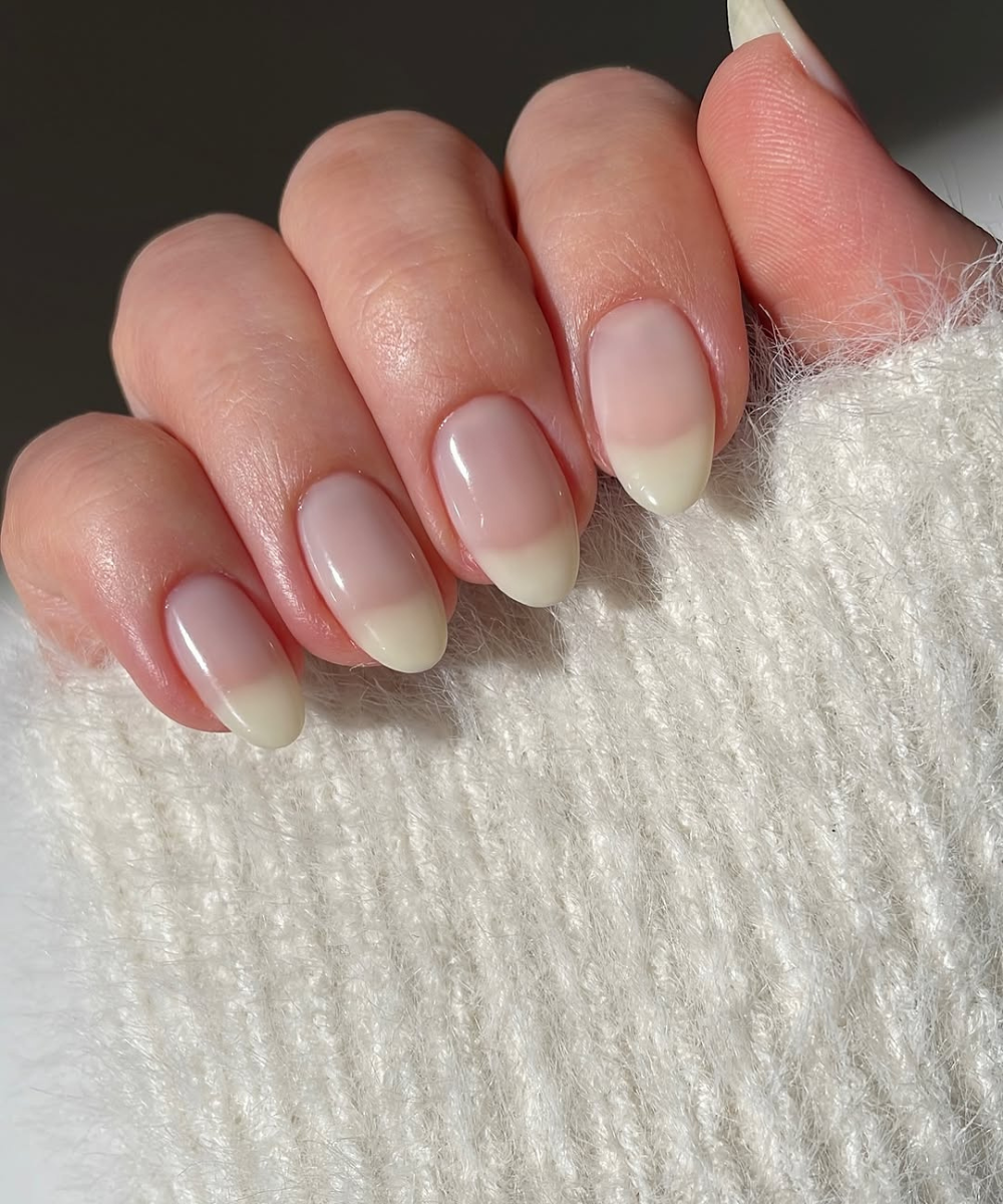 unha transparente natural