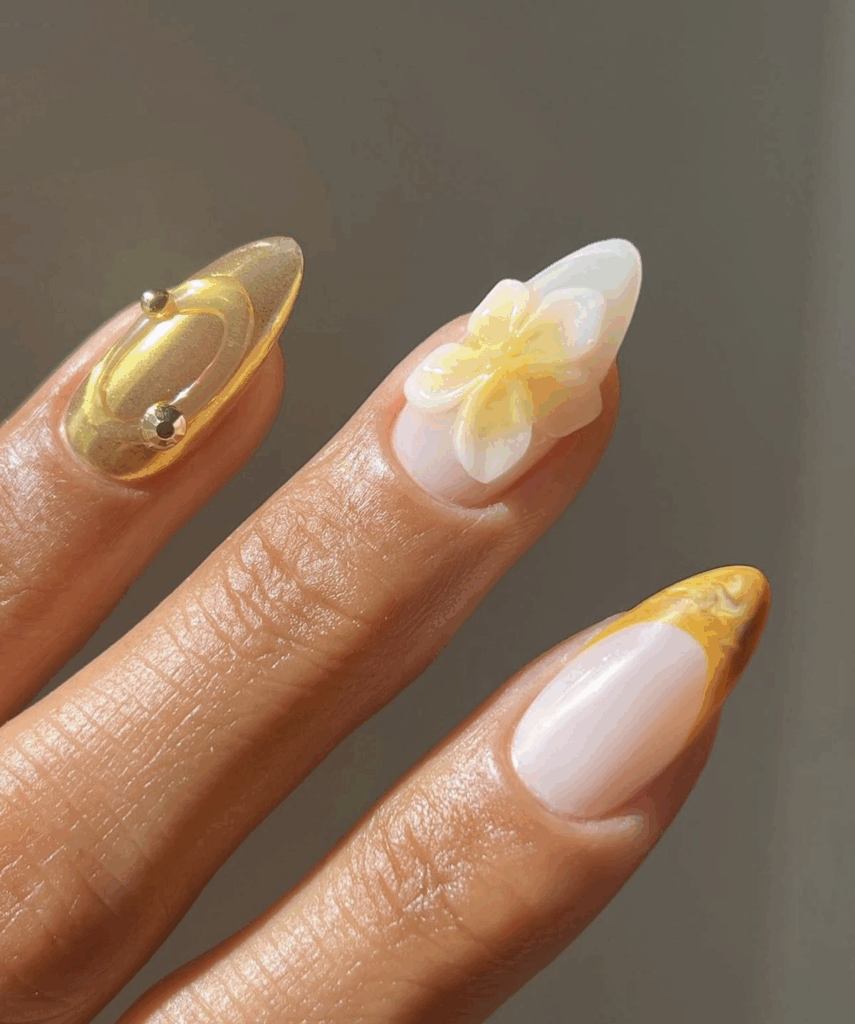 unhas 3d adesivos