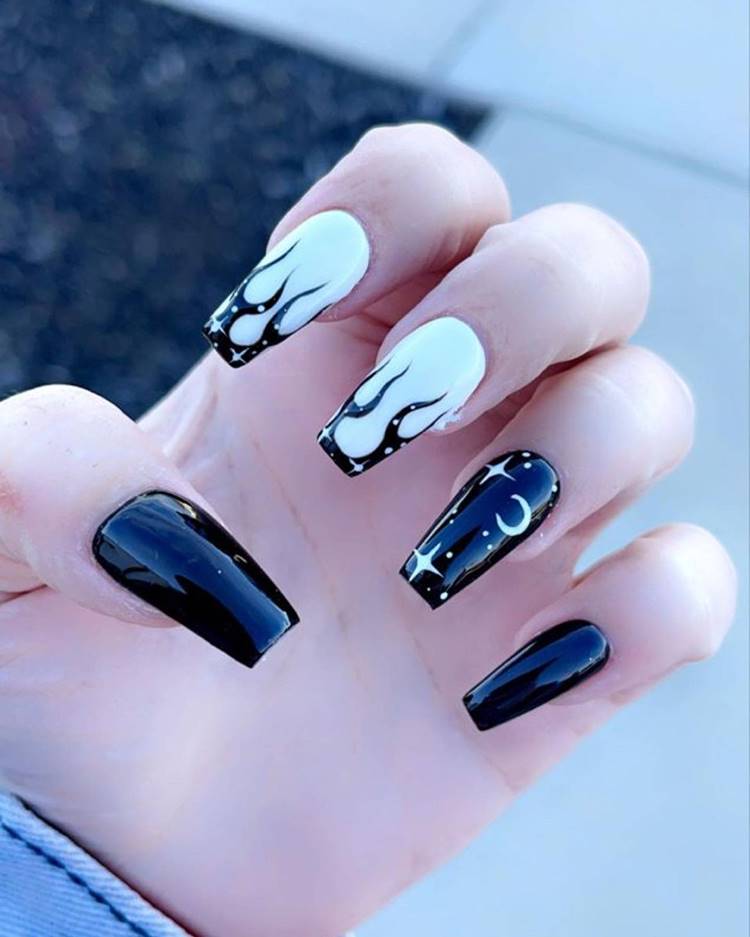 unhas aesthetic francesinha