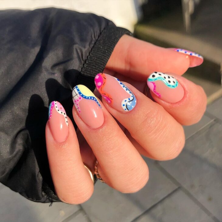 unhas aesthetic coquette