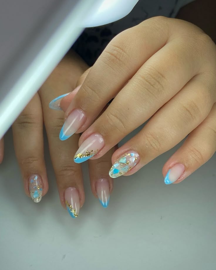 Inspirações de unhas azul bebê para cada ocasião