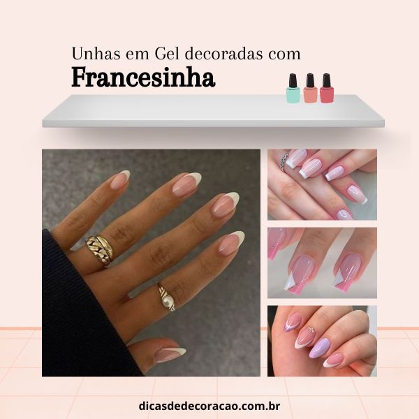inspiração unhas curtinhas estilos