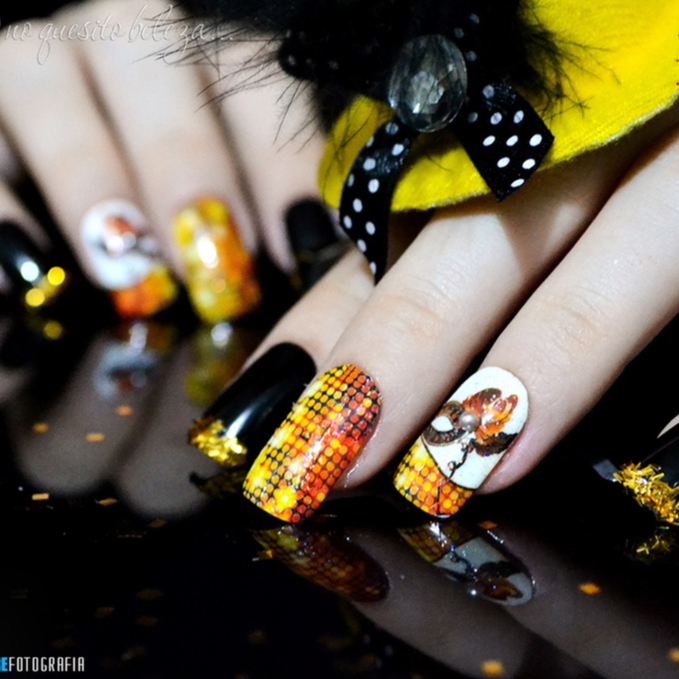 unhas 3D carnaval 2026