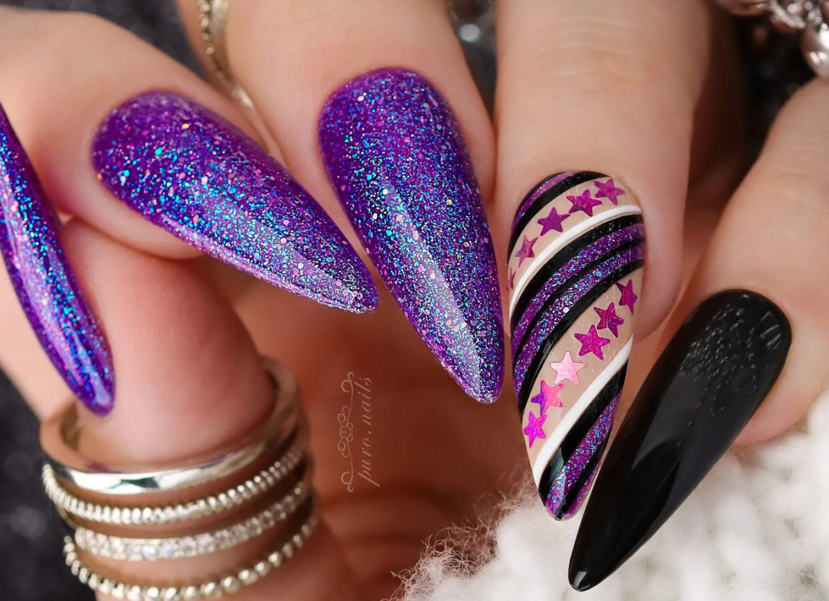 unhas neon carnaval 2026