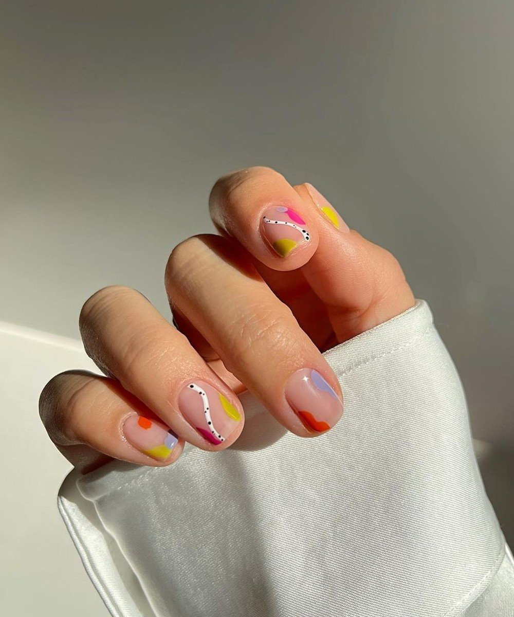 unhas curtas decoradas como fazer