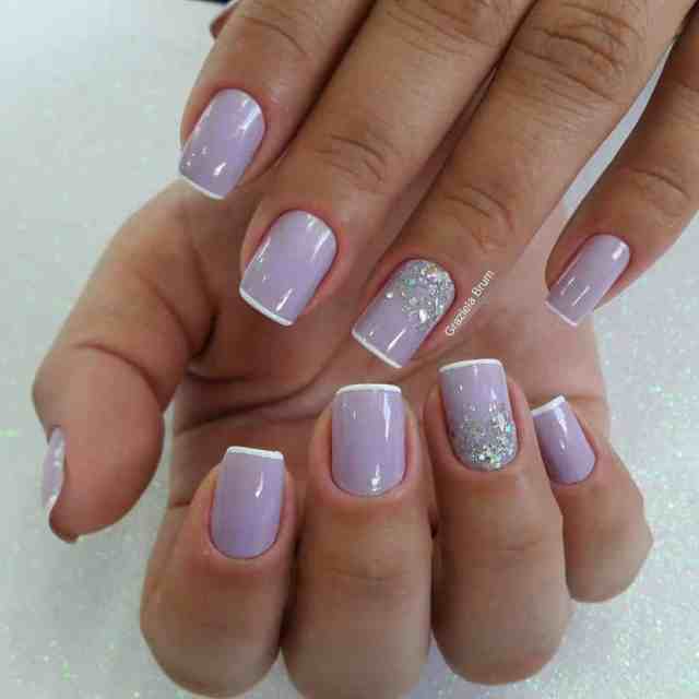 melhores ideias de unhas curtas com esmalte em gel