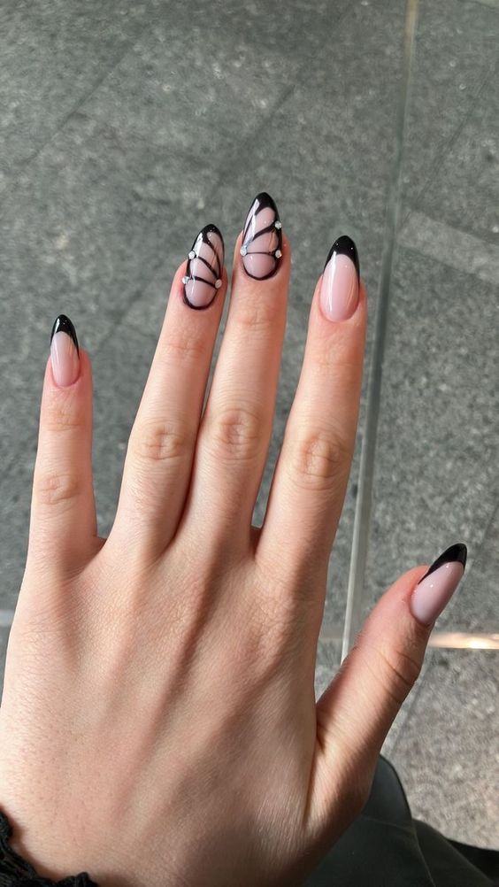 como aplicar unhas curtas soft gel decoradas