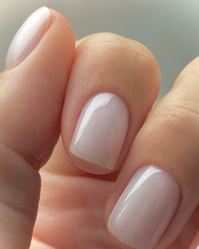 unhas curtas e elegantes