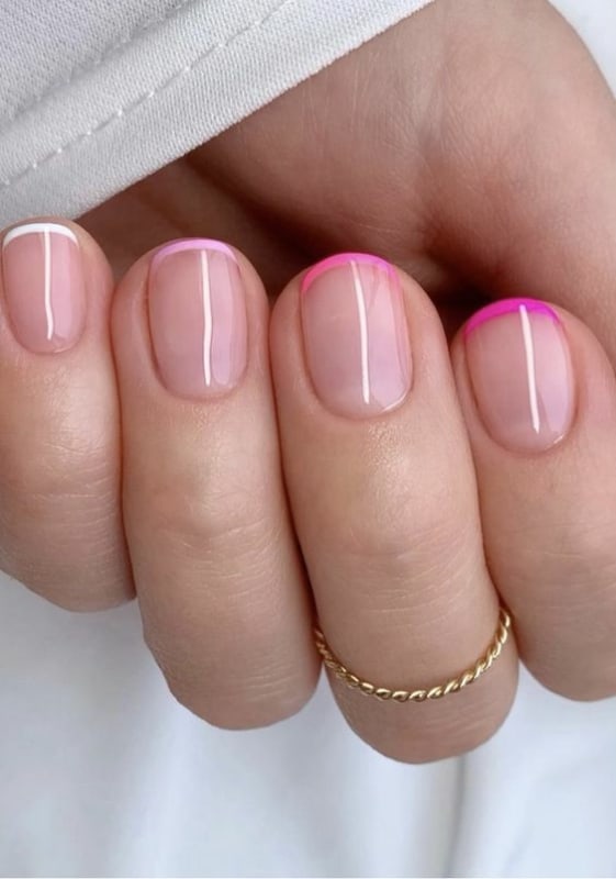 unhas curtas ovais