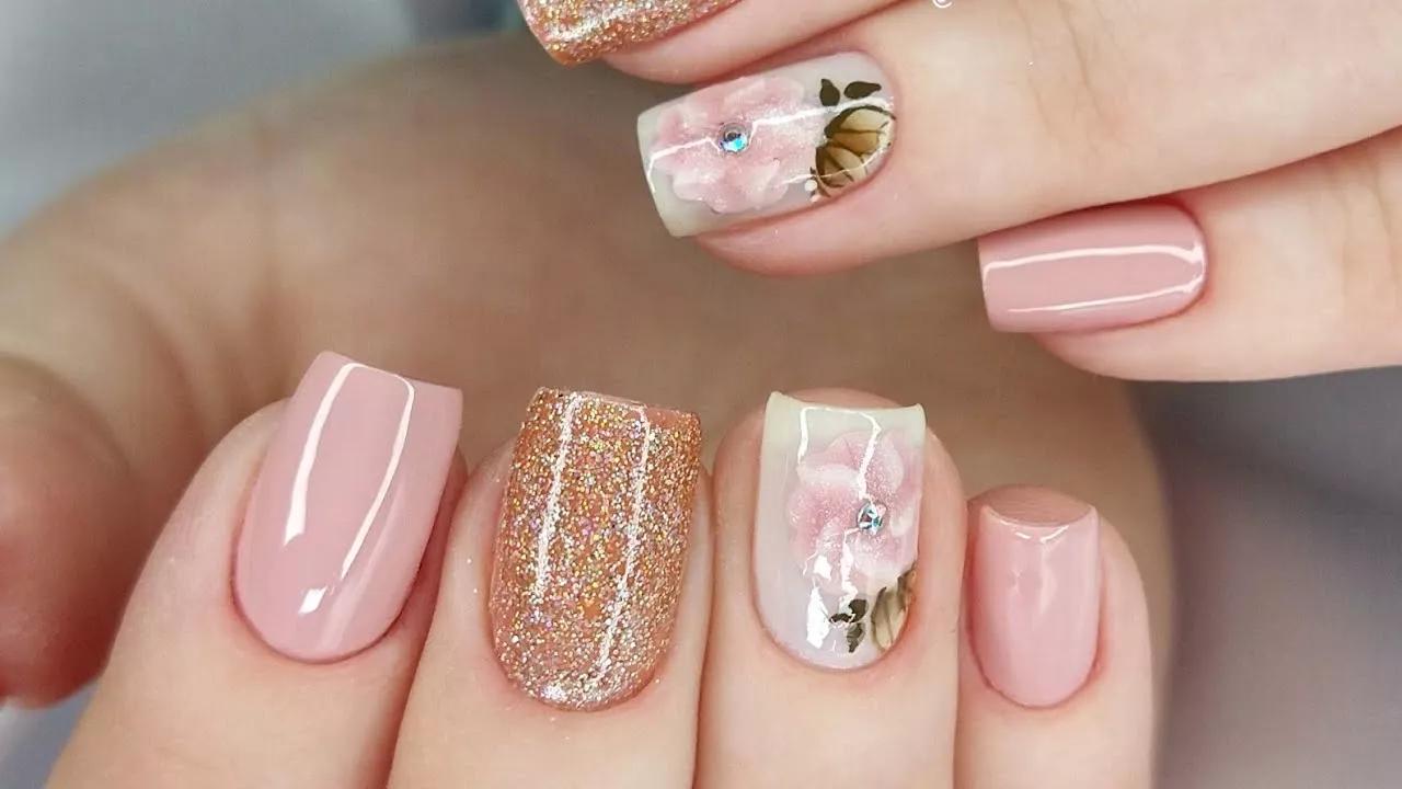 unhas decoradas mão 2026