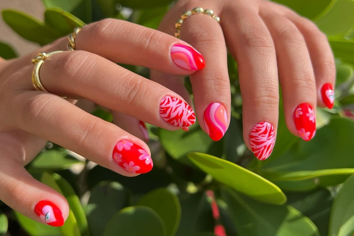 unhas curtas decoradas elegância silenciosa