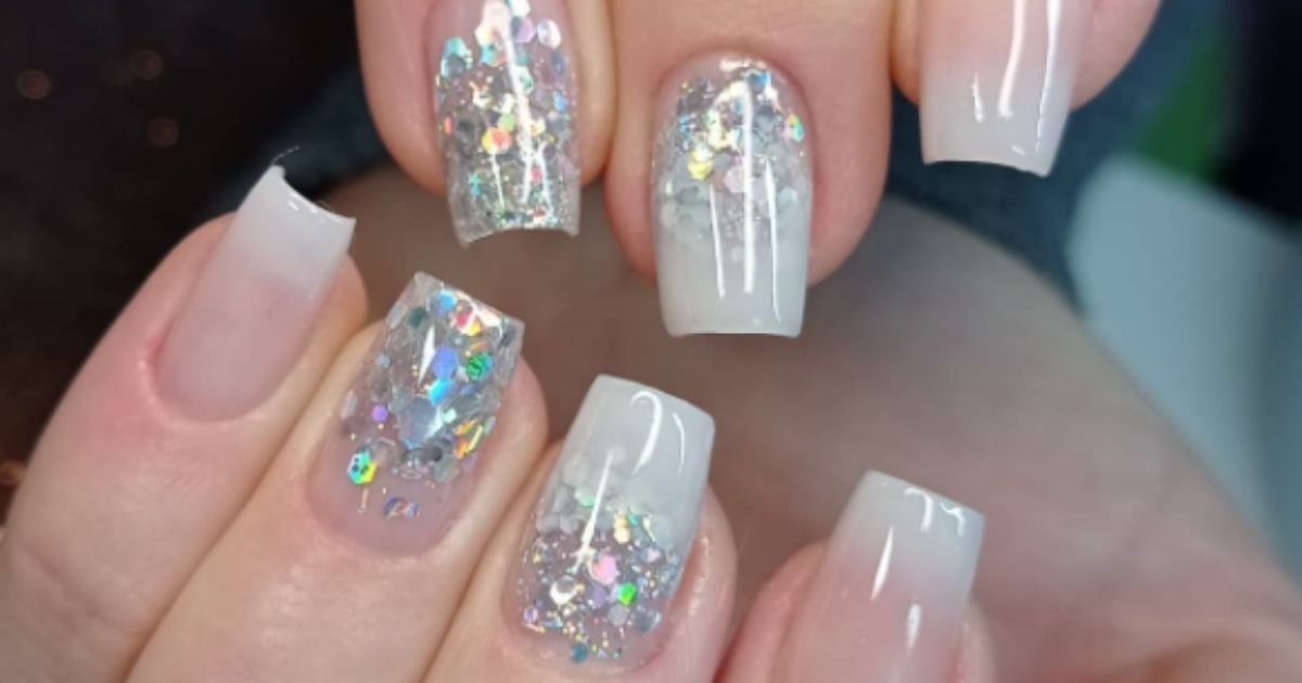 ideias unhas de gel decoração simples