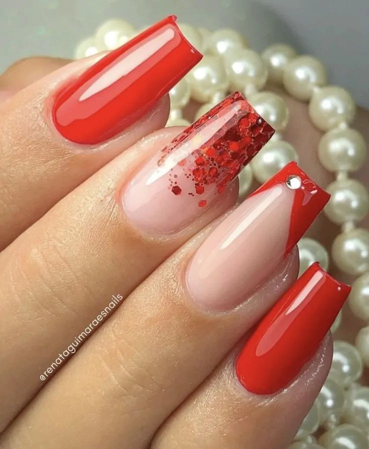 quanto custa fazer unhas de gel decoradas vermelhas