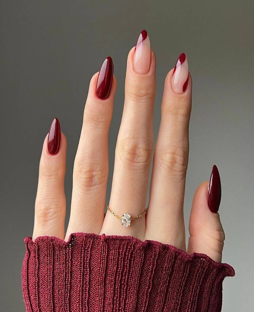ideias de unhas decoradas vermelhas para inspiração