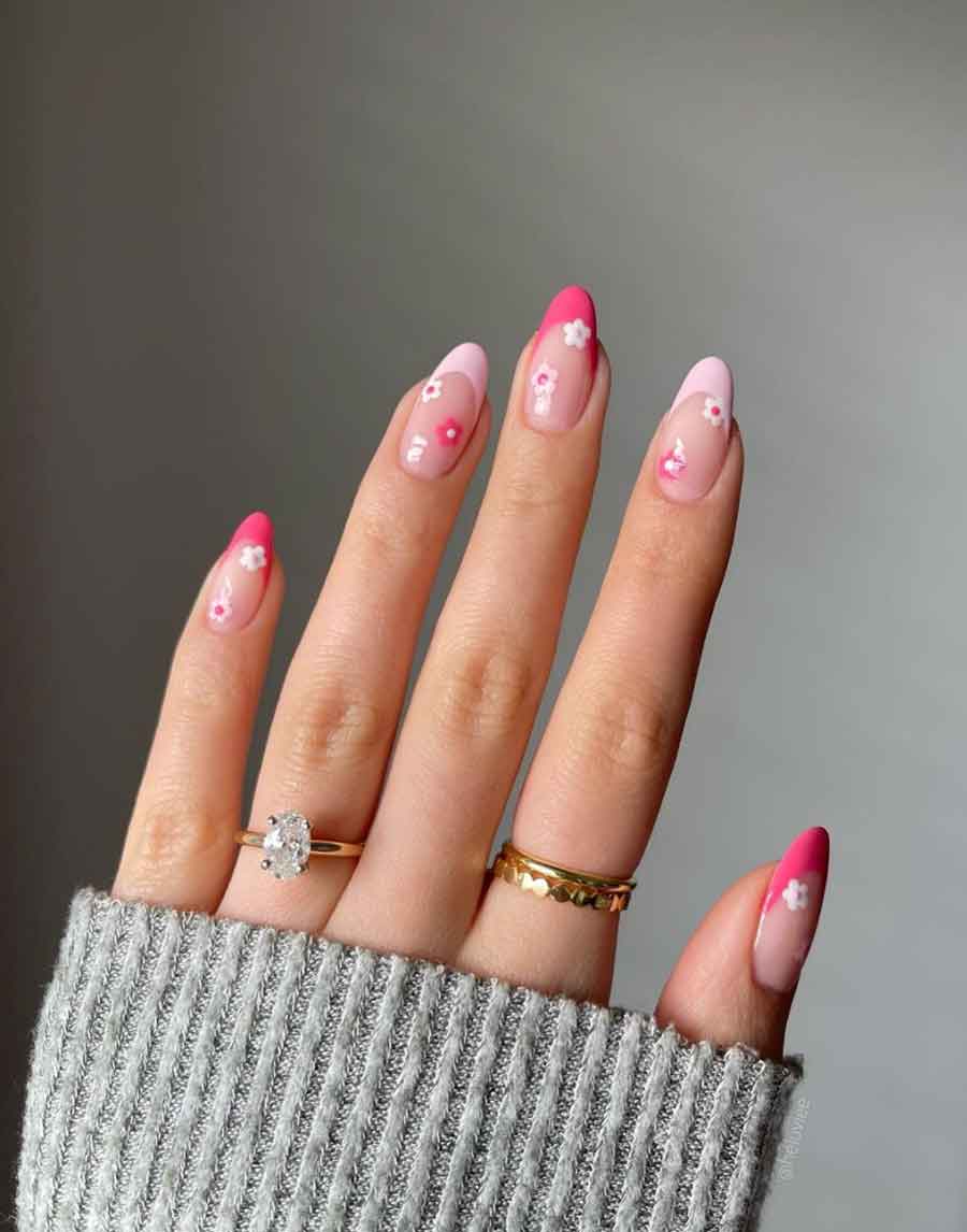 nail art minimalista e 3D