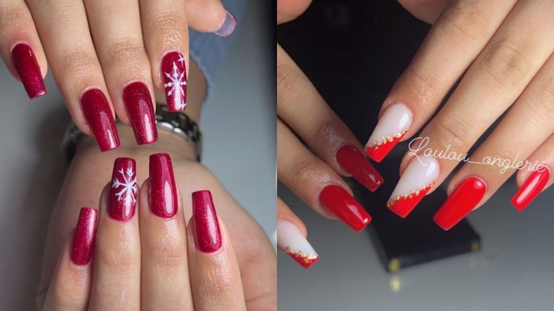 unhas decoradas bailarina