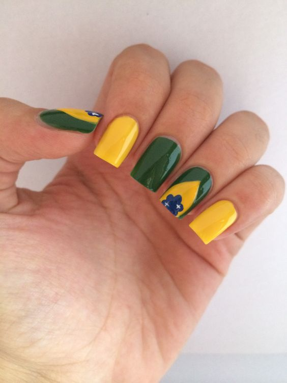 Unhas Temáticas para Eventos Esportivos: Além da Bandeira