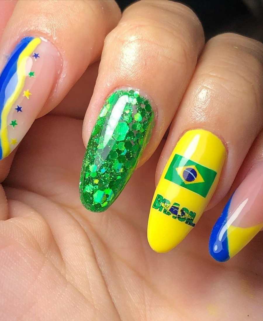 Unhas Decoradas para Copa do Mundo: Tendências e Inspirações