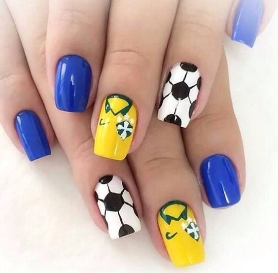 Unhas Decoradas para Copa do Mundo: Tendências e Inspirações