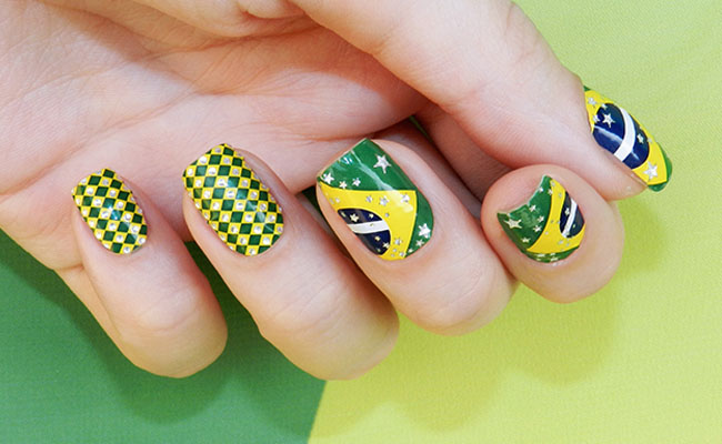 O Significado das Cores da Bandeira do Brasil na Nail Art