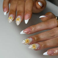 unhas decoradas girassol passo a passo