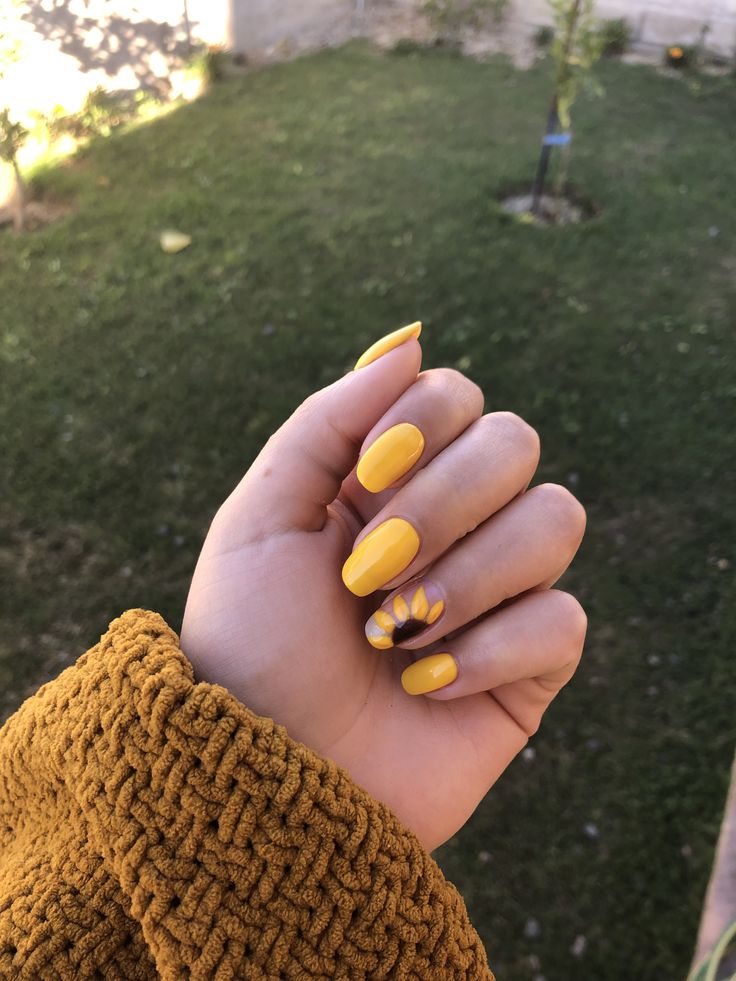 tutorial unhas girassol youtube