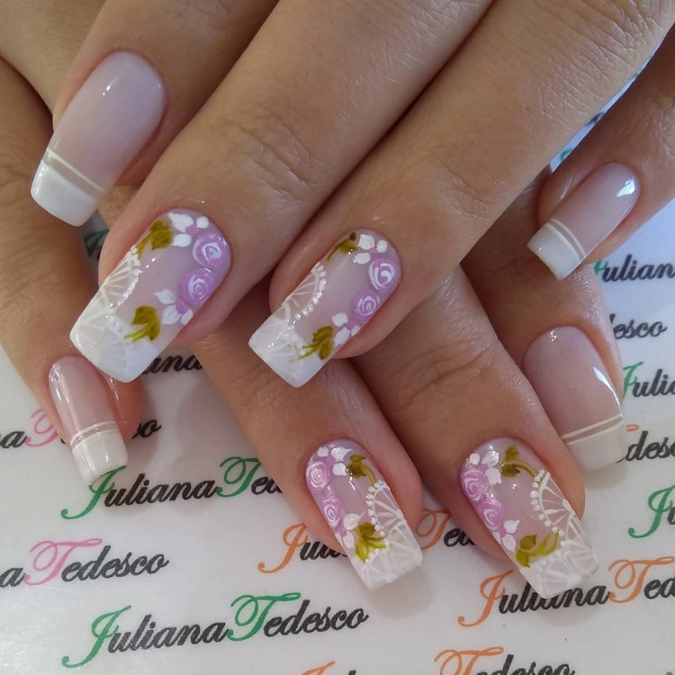 Unhas de Renda para Casamento: Elegância e Sofisticação para Noivas